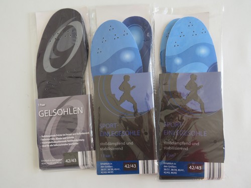 Einlegesohlen gelsohlen - einlegesohlen,